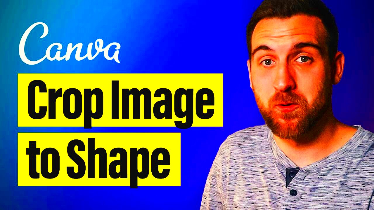 How to Crop Image to Shape in Canva Tutorial YouTube