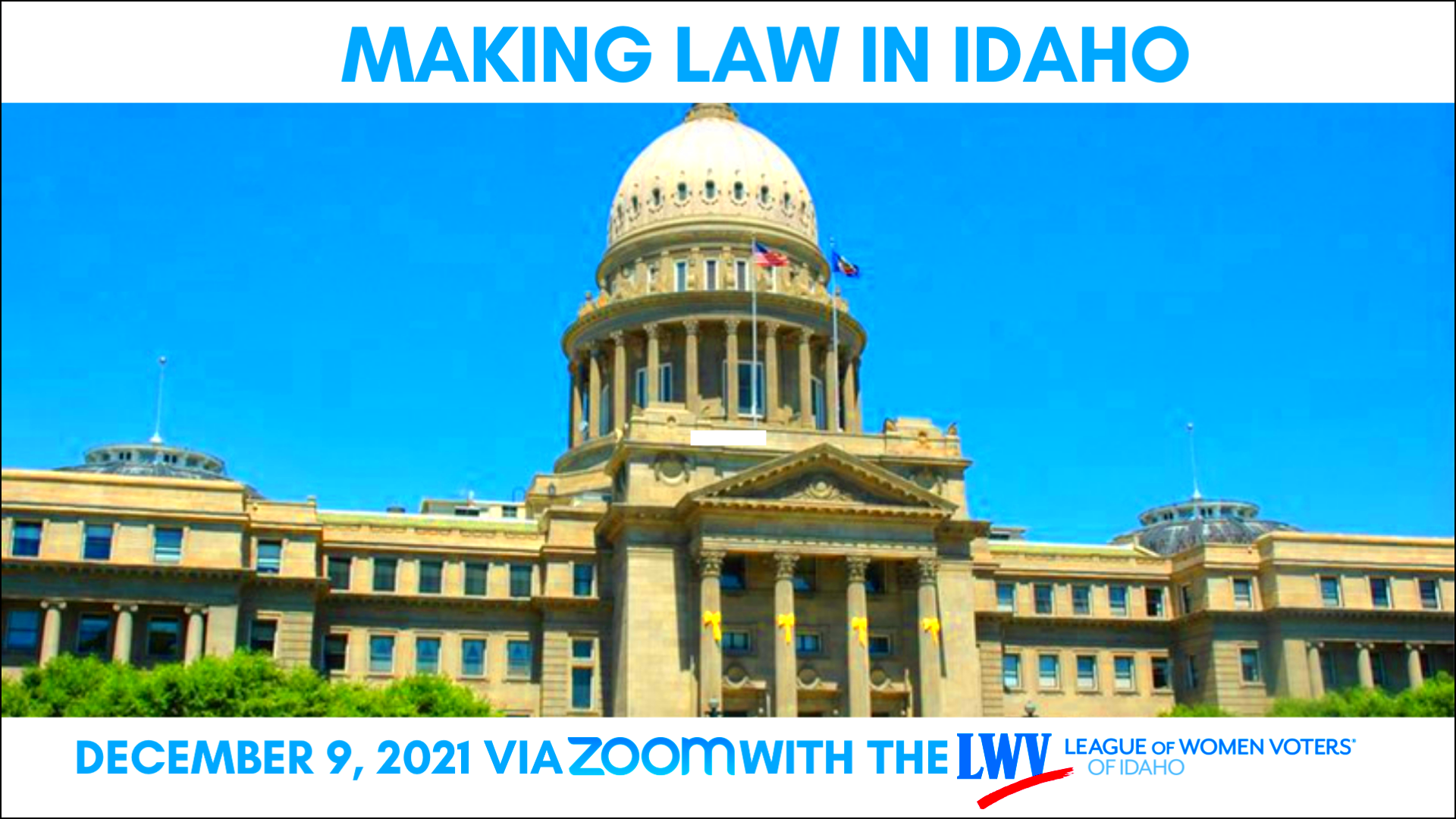 Making Idaho Law A Look at the Legislative Process in the Gem State MyLO