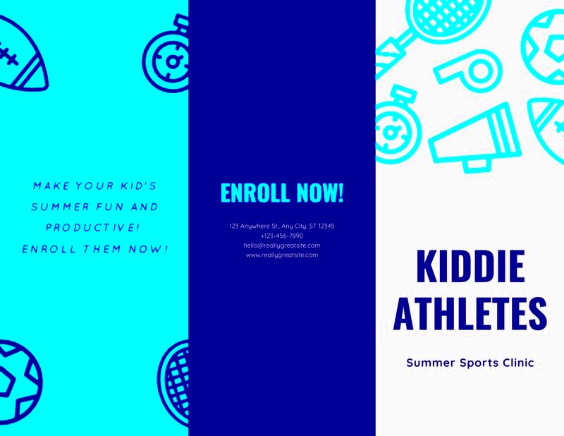 Customize 71 Sports Brochure Templates Online Canva