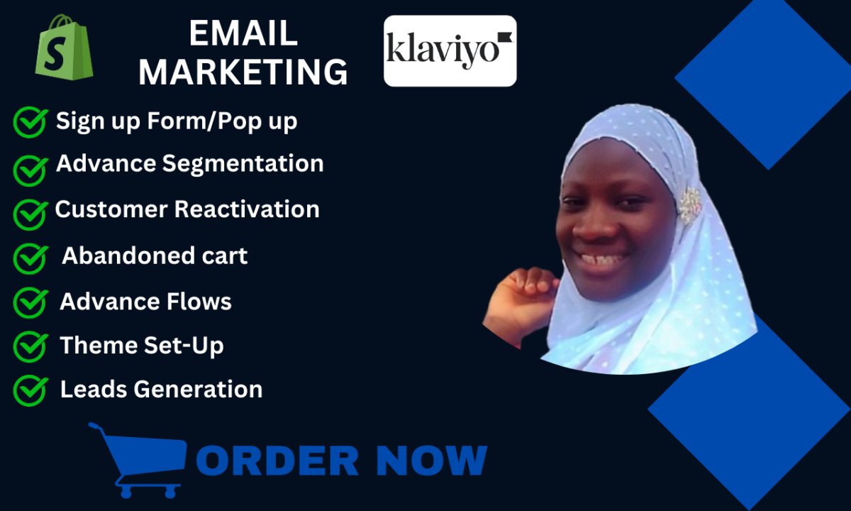 I Will Create and Automate Effective Klaviyo Email & SMS Marketing Flows for Your eCommerce Business