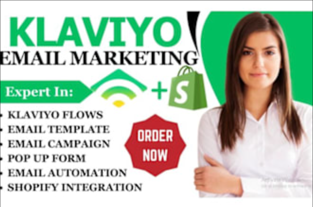 I Will Set Up Professional Klaviyo Email Marketing Flows for Shopify