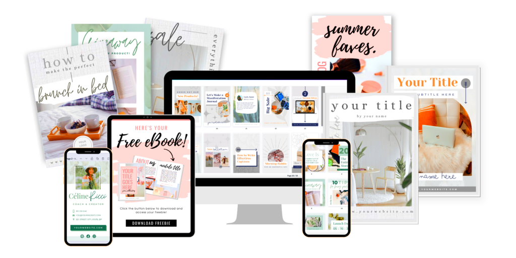 Canva Template Membership Thirty One Palms Studio