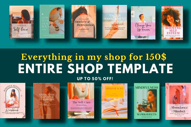 Entire Shop Access All Course Canva Templates Membership