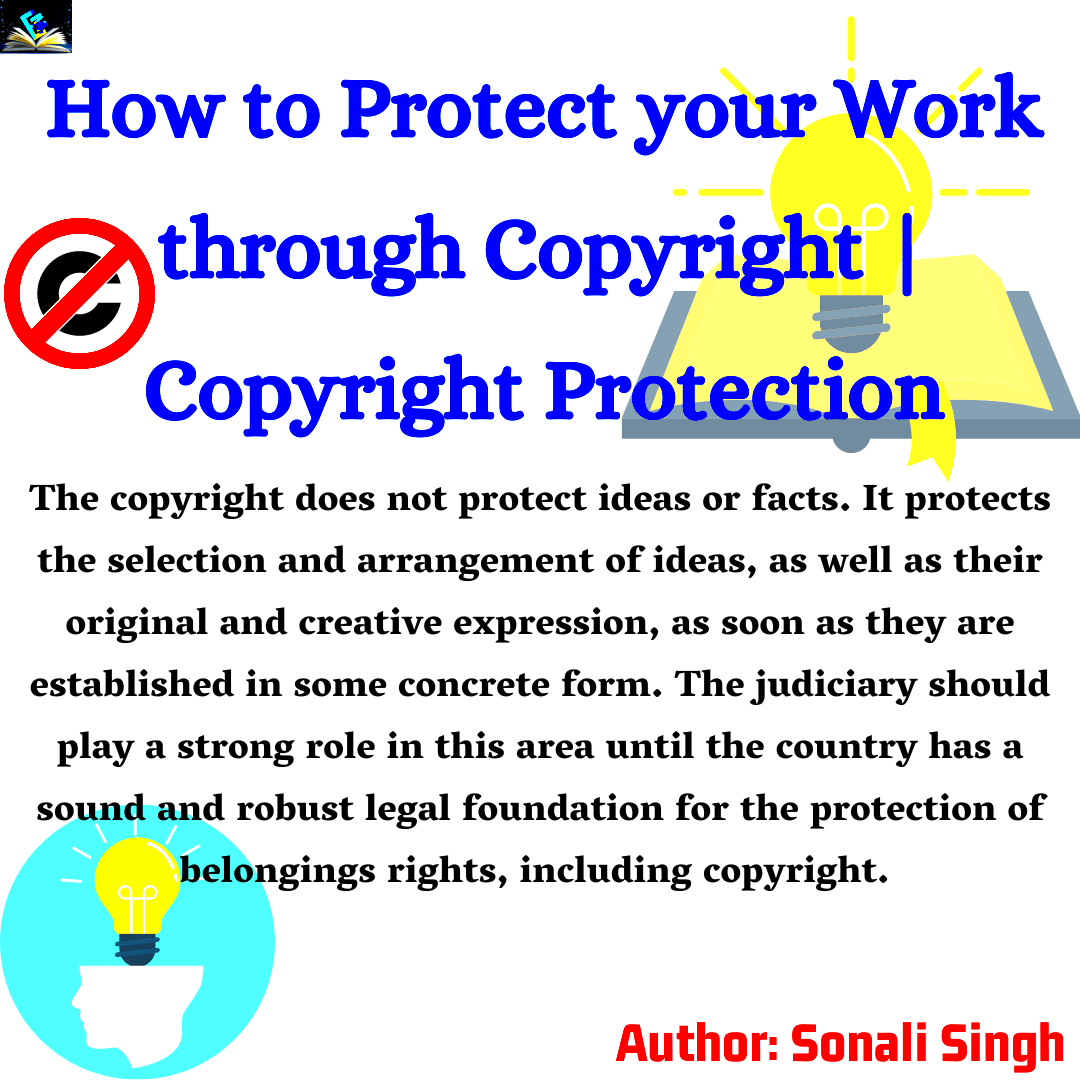 How to Protect your Work through Copyright Copyright Protection