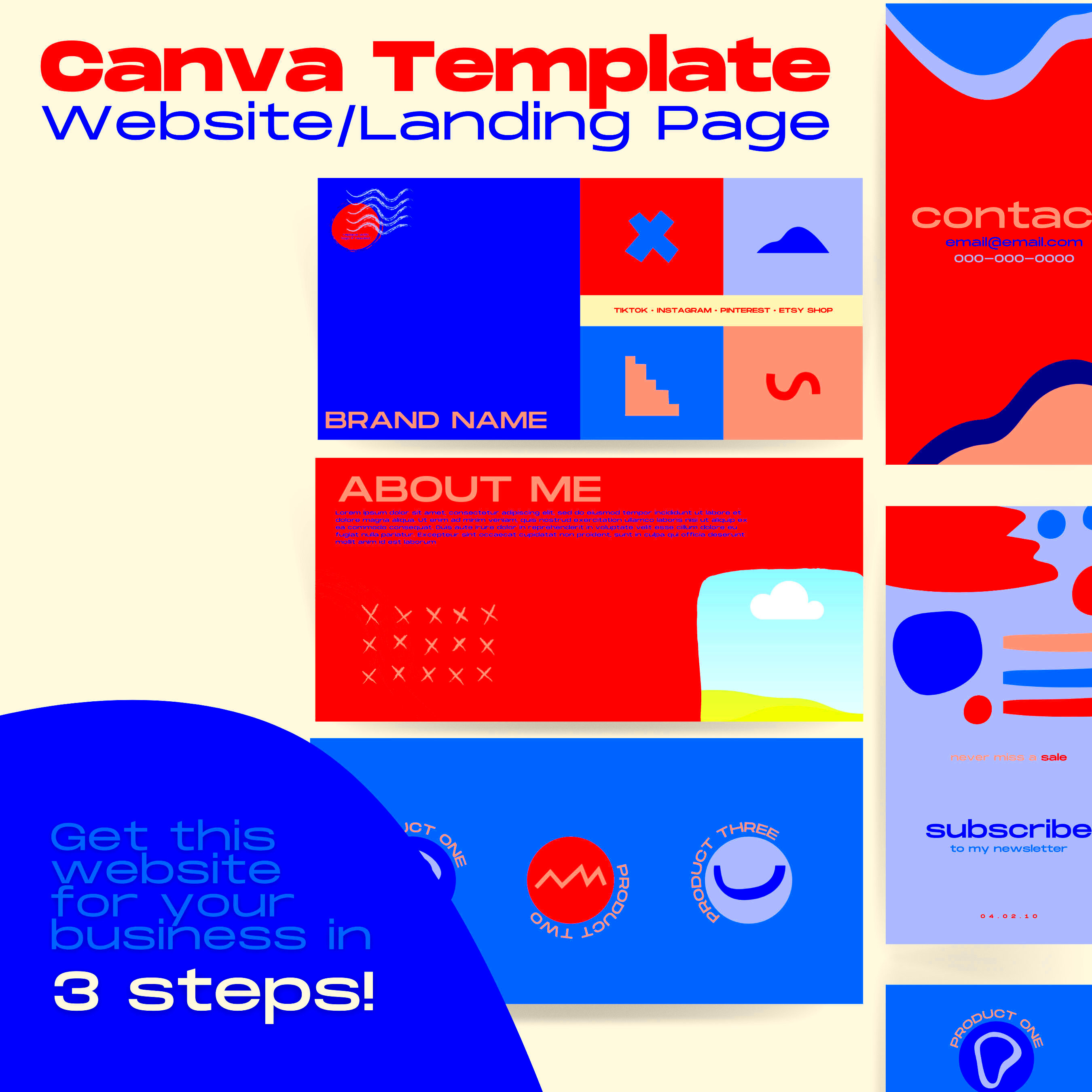 Best Canva Website Templates