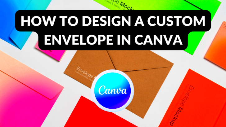 How to Design a Custom Envelope in Canva Canva Templates