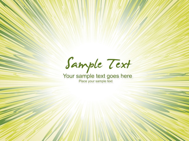 Shiny Green Background with Space for Text – Free Download