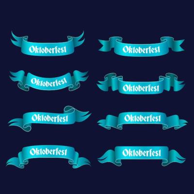 Gradient Oktoberfest Ribbons Collection – Free to Download