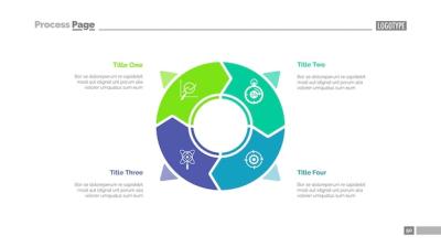 Circle Infographics Slide Template – Download Free Stock Photo