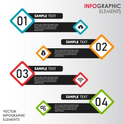 Colorful Vector Infographic Designs – Free Download