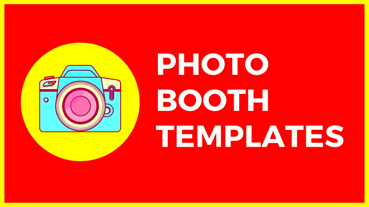 How to make Photo Booth templates using Canva YouTube