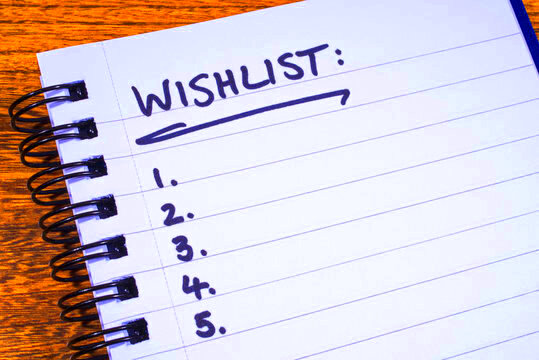 Wish List Images Browse 59792 Stock Photos Vectors and Video 