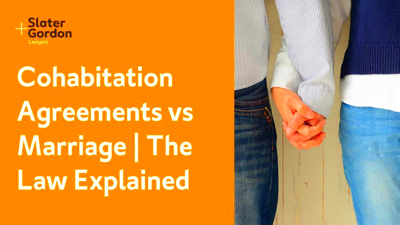 Cohabitation Agreements vs Marriage The Law Explained YouTube