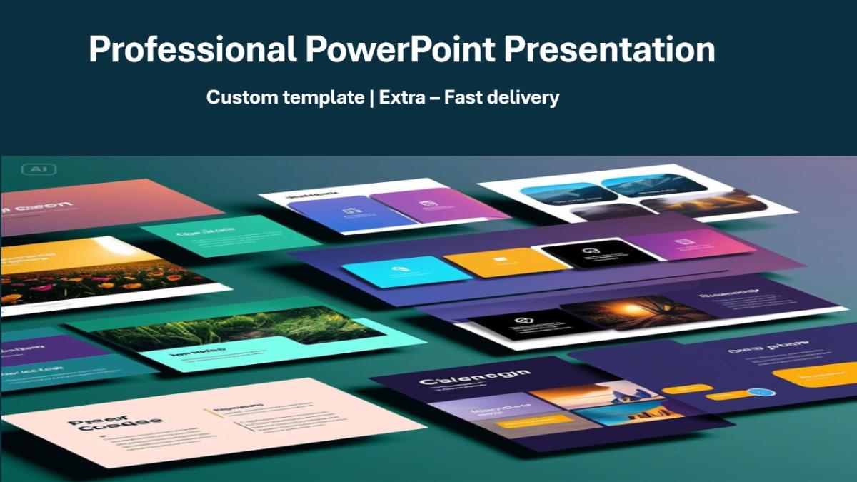 I Will Create PowerPoint Quickly and Design Investor Pitch Deck