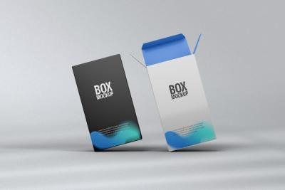 Rectangle Box Mockup – Free to Download