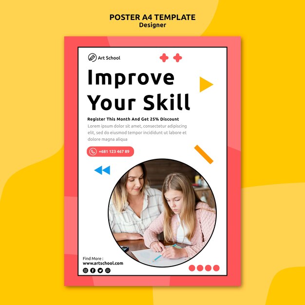 Design Skills Poster Template | Free to Download