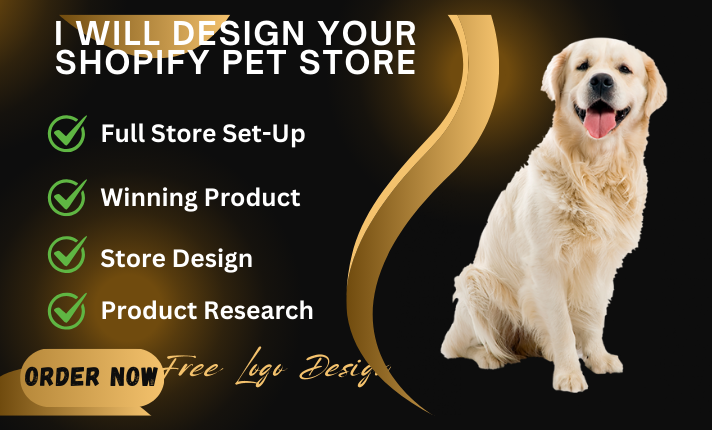 I Will Build an Animal Pet Shopify Store and Dropshipping Website