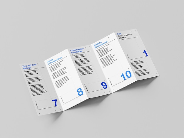 Brochure Mockup – Free Download, Download Free Stock Photo