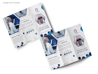 Trifold Brochure Mockup – Free Download