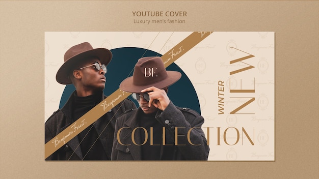 Luxury Men’s Fashion YouTube Cover – Free Download