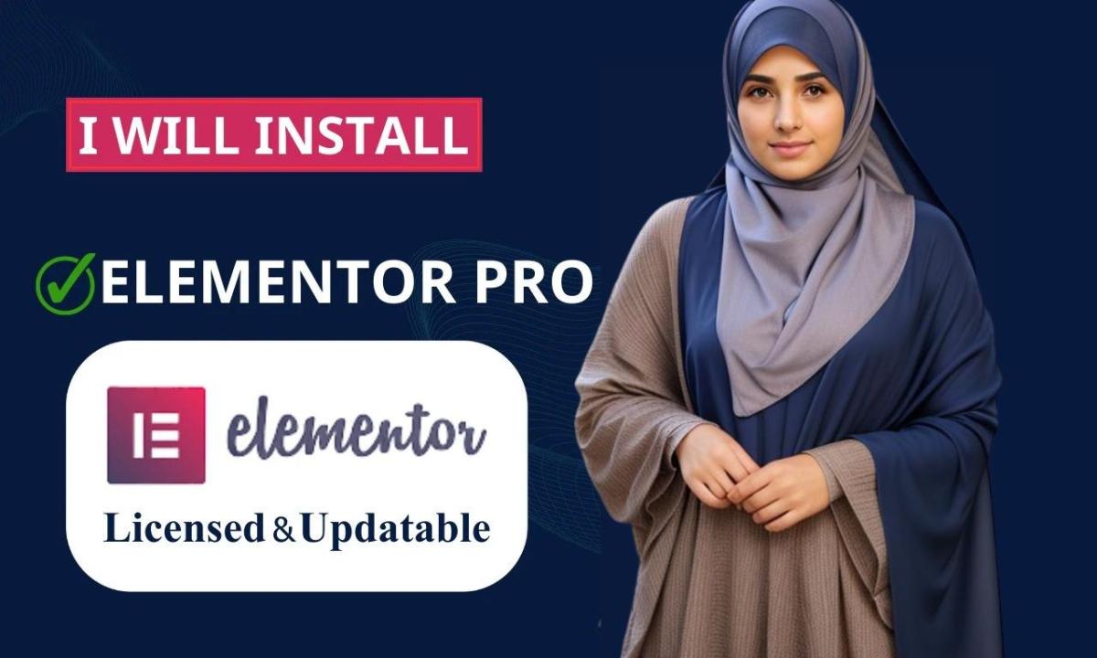 I Will Install Elementor Pro, WP Rocket Pro