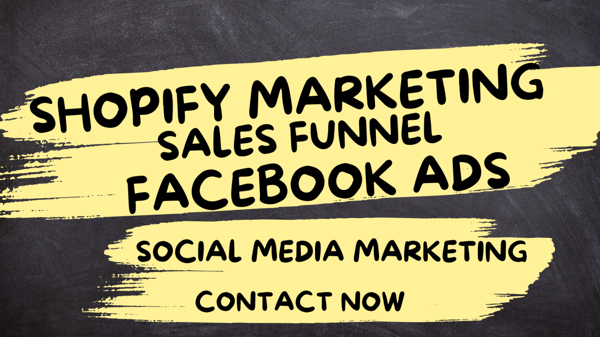 I Will Create a Complete Shopify Marketing Strategy, Including Facebook Ads, Sales Funnel, and Social Media Marketing