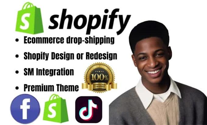 I Will Redesign, Design Shopify, and Optimize Ecommerce Dropshipping Collections