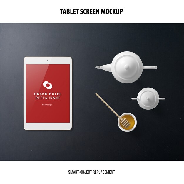 Tablet Screen Mockup – Free to Download