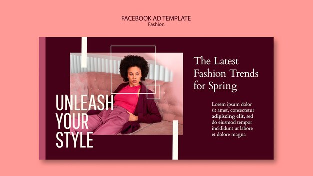 Fashion Collection Facebook Template – Free Download Stock Photo