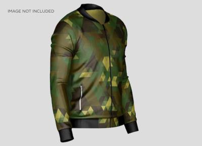 Bomber Jacket Mockup – Free Download