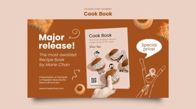 Cookbook Recipes YouTube Cover – Free to Download