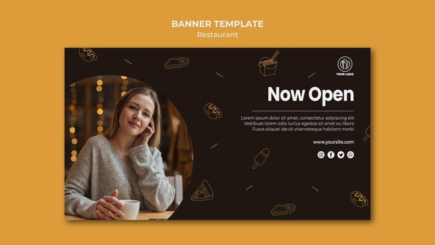 Restaurant Banner Template – Free Download for Stunning Designs