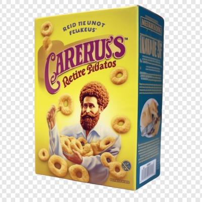 A Box of Cereals with a Man’s Face – Free Stock Photo Download