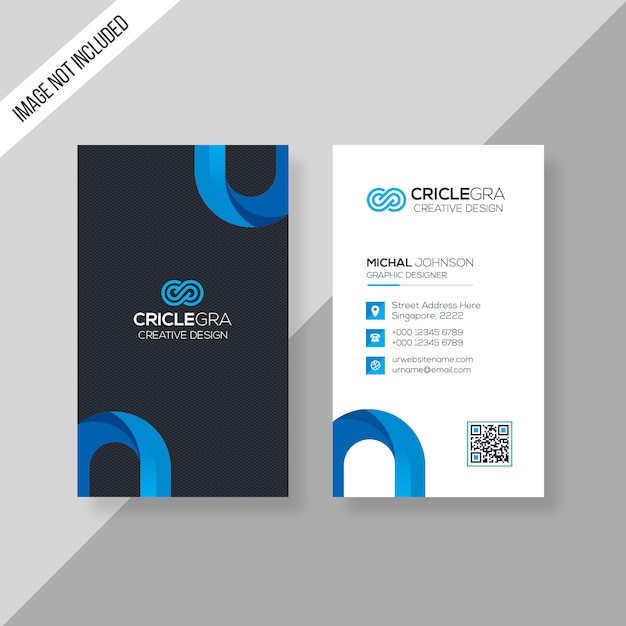 Orthogonal Business Card – Free Download