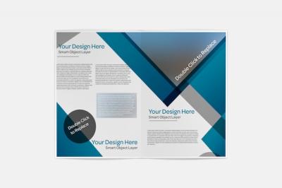 Folding Brochure Mockup – Free Download