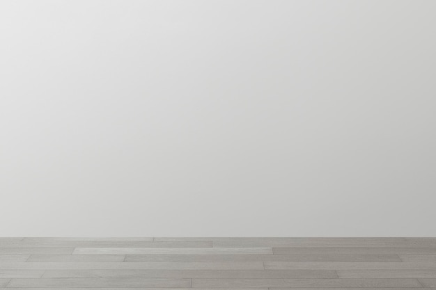 Gray Room Wall Mockup for Interior Design – Free Download