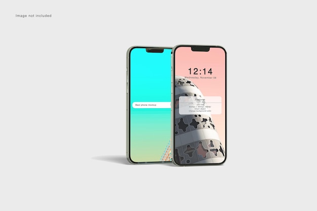 Creative Phone Mockup Designs for Free Download