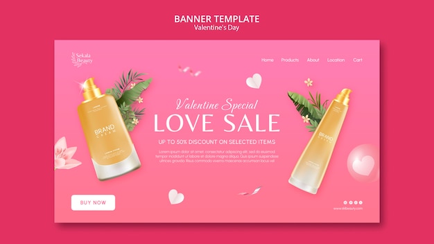 Valentine’s Day Template Design – Free Download