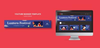 Lantern Festival Template Design – Free Download