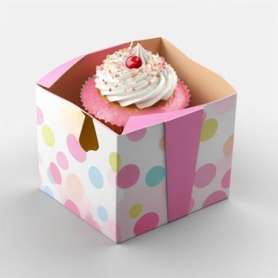 Happy Birthday Cupcake Box – Free Download, Free Stock Photo