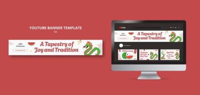 Tet Festival Template Design – Free Download