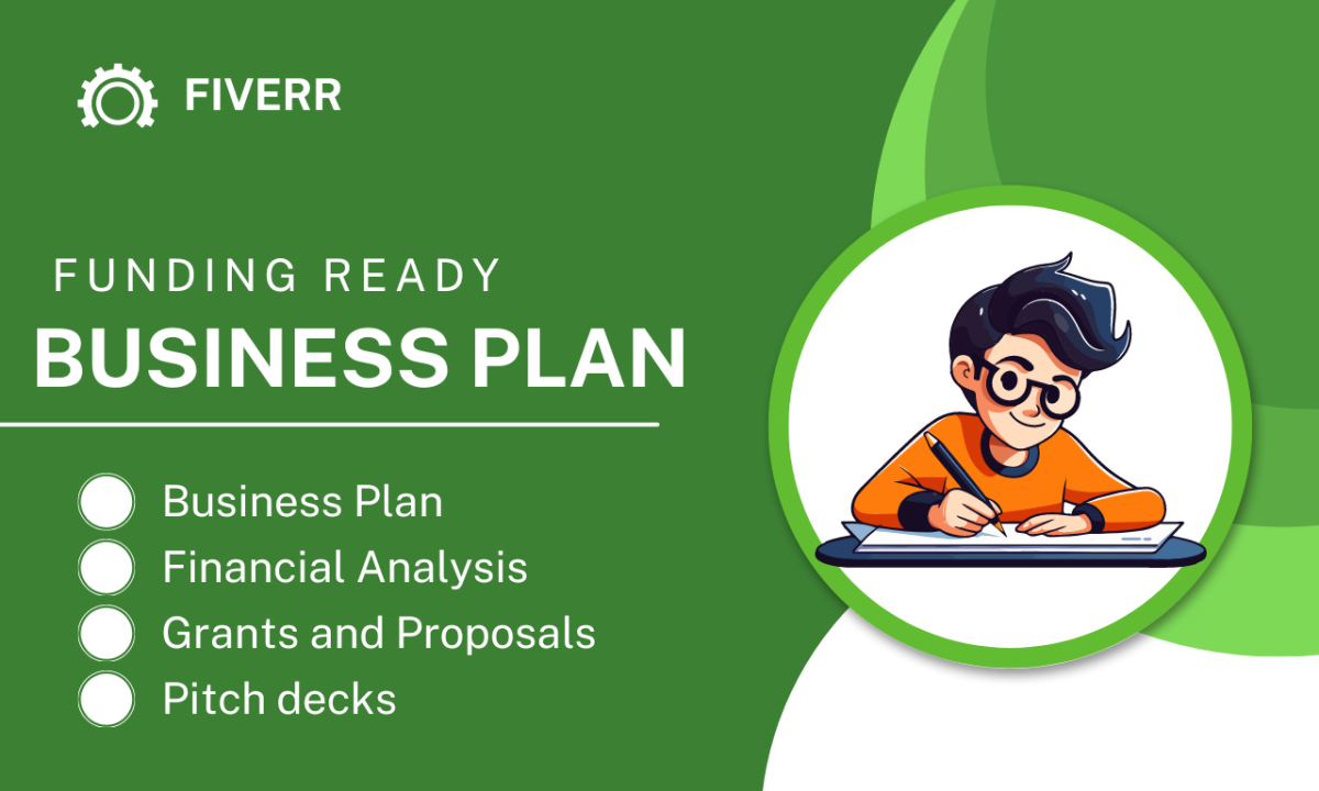 I Will Create Comprehensive Funding-Ready Business Plans, Proposals, Grants, Financials, and Pitch Decks