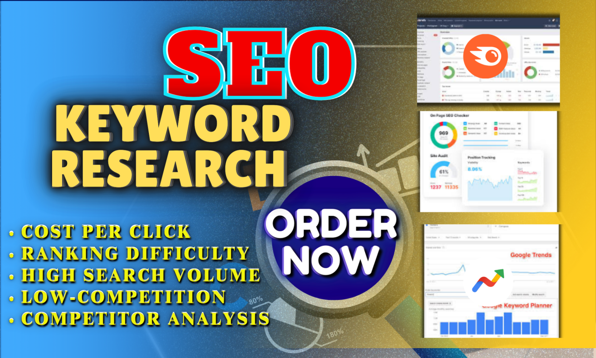 I Will Perform Advanced SEO Keyword Research and Competitor Analysis for Your Website