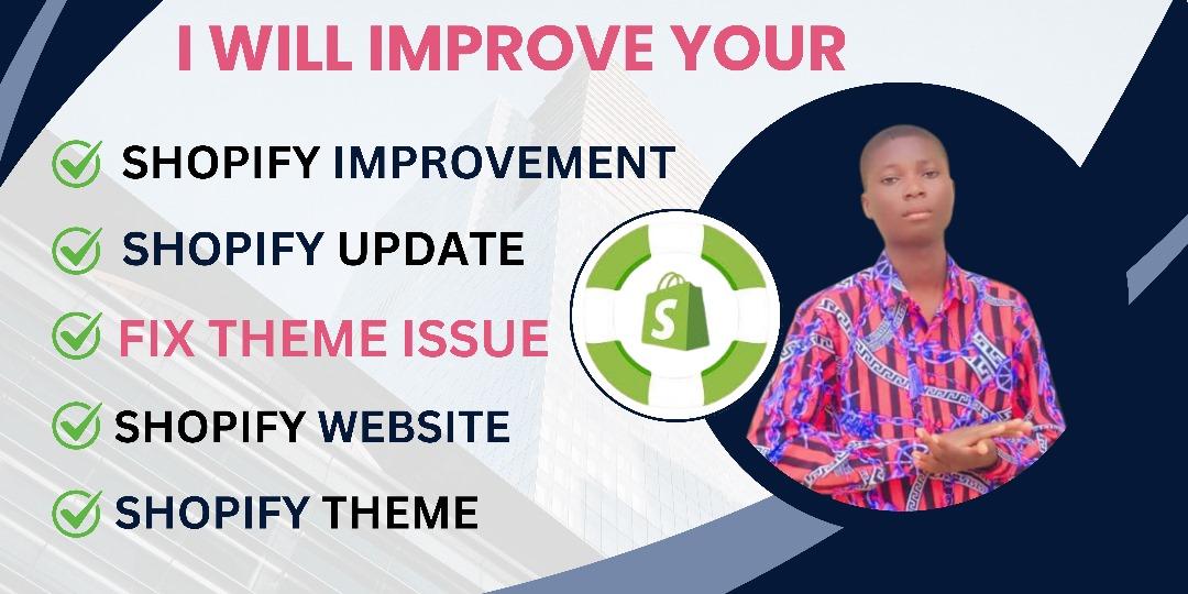 I Will Transform Your Shopify Website with Design Tweaks, SEO Optimization, and Fashion Updates