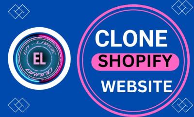 I Will Clone Edit Your Shopify Store & Improve SEO to Boost Sales ROI