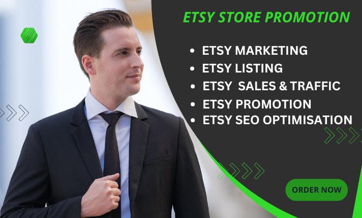 I Will Do Etsy Store Promotion Campaigns to Boost Etsy Sales