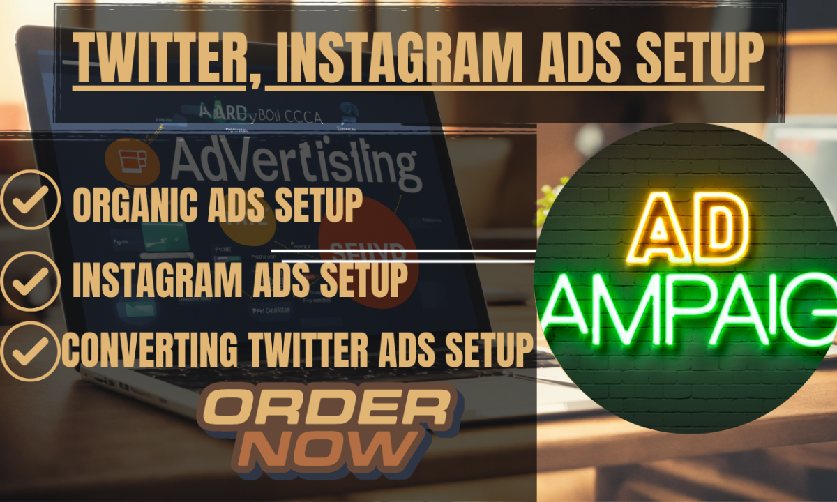 I Will Set Up Organic Instagram Ads and Convert Twitter Ads to Boost Your Conversions