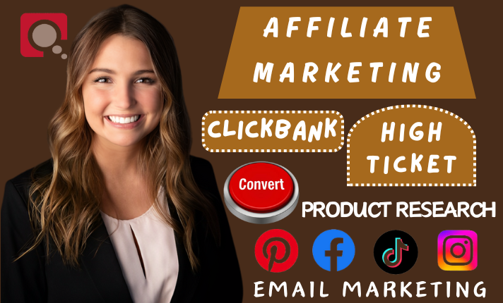 I Will Provide ClickBank High Ticket Products and Promote Your ClickBank Affiliate Links