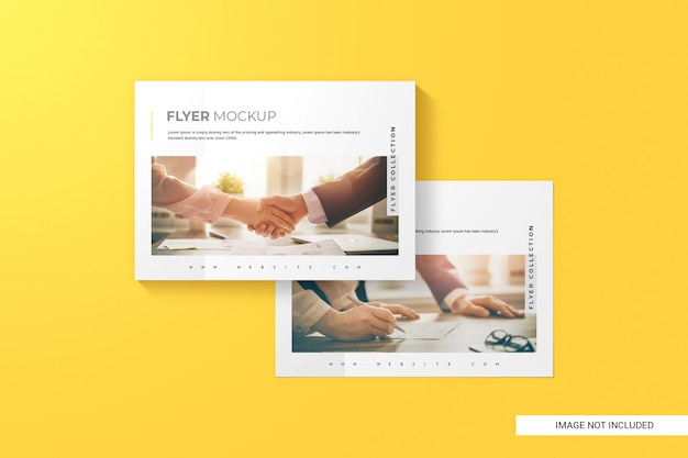 Creative Flyer Mockup – Free Download