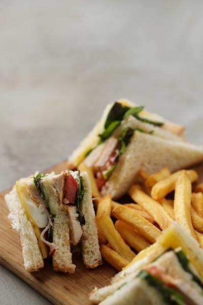 Sandwiches with French Fries – Free Download Stock Photos